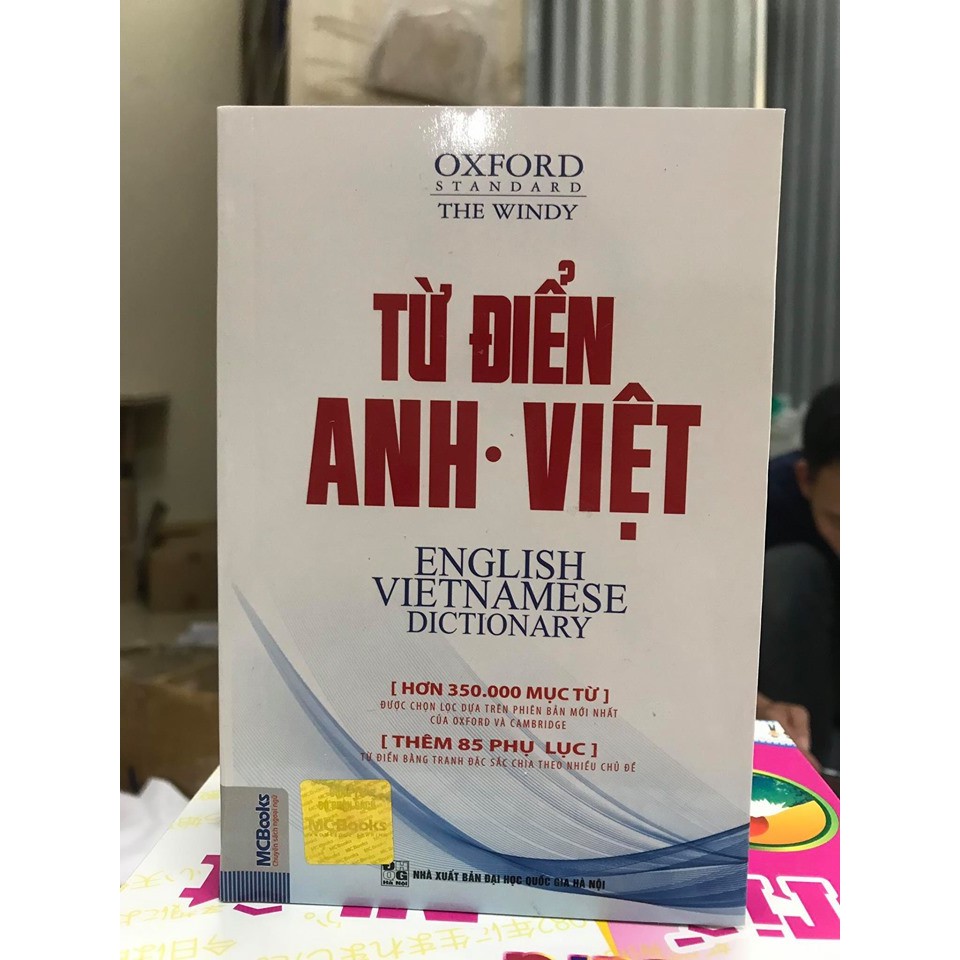 Sách - Từ Điển Oxford Anh - Việt (Hơn 350.000 Từ) (Bìa Mềm Màu Trắng)