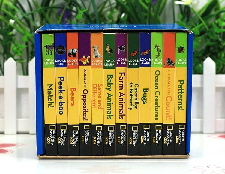National Geographic Kids - Look & Learn (12 cuốn - Sách thiếu nhi tiếng anh)