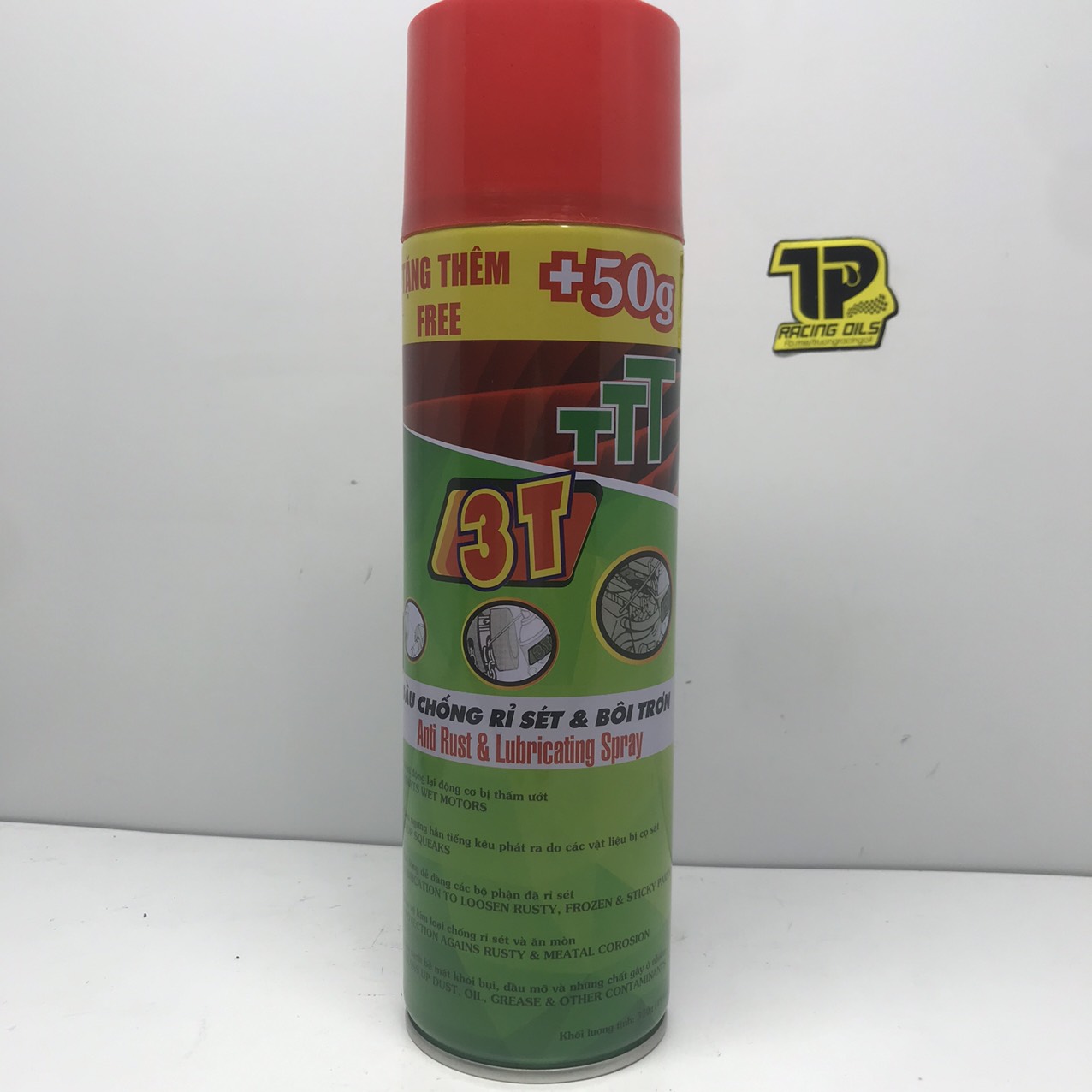 Chai xịt chống rỉ sét và bôi trơn 3T