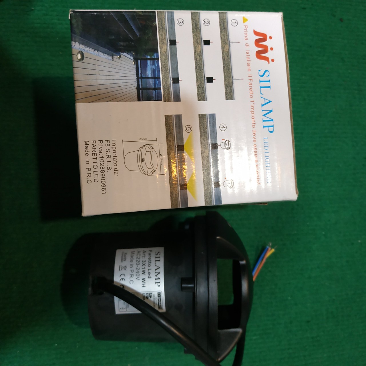 Đèn LED Âm Đất 2 Mắt COB 3W