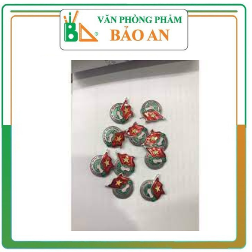 Huy hiệu đoàn viên ( combo 3 Chiếc) Huy hiệu đoàn in hình và đổ keo, mặt sau là kim băng cài, chất liệu inox rất tiện lợi khi sử dụng
