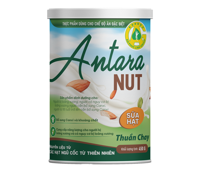 Sữa Hạt Thuần Chay Antara Nut 450g date 8/2024