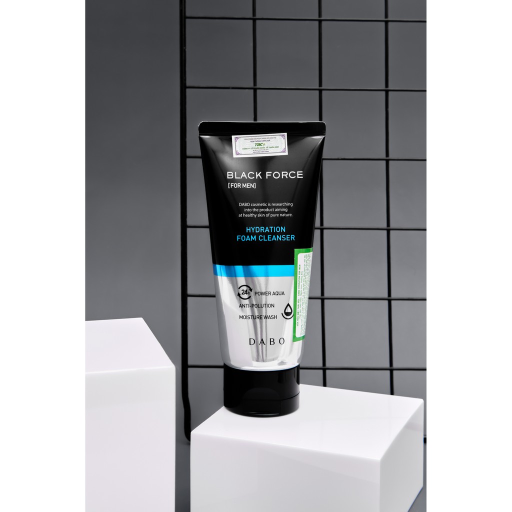 Sữa Rửa Mặt Nam Thải Độc , Trắng Da, Sạch mụn CAO CẤP - Dabo Hydration For Men 120ml