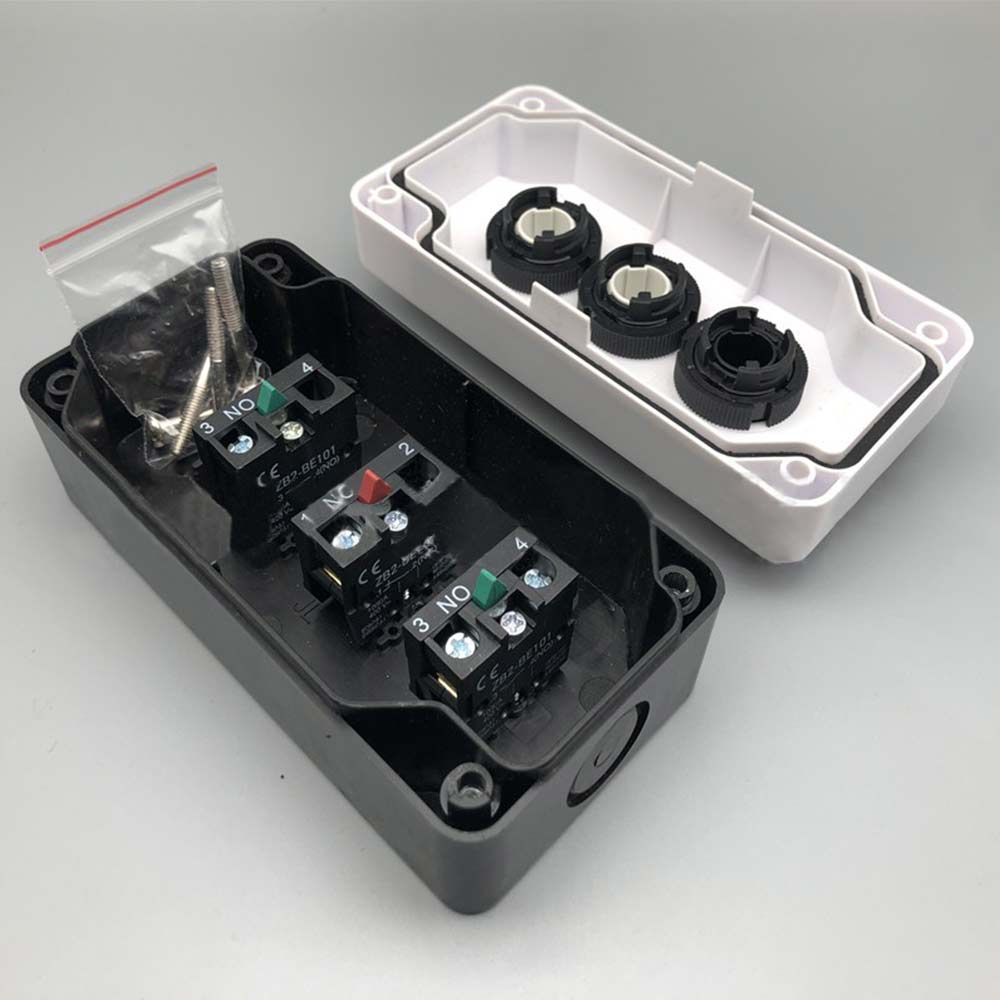 Push Button Switch start stop combination switch box for Auto roller shutter door control switch Automatic Gate Opener