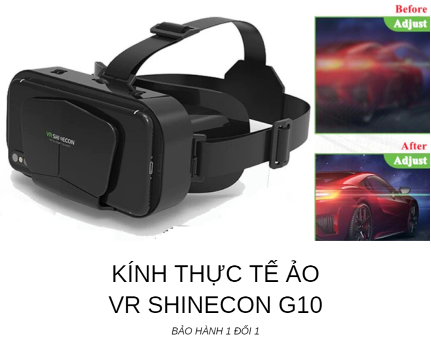 Kính Thực Tế Ảo VR SHINECON G10 Cho Điện Thoại - Hàng chính hãng