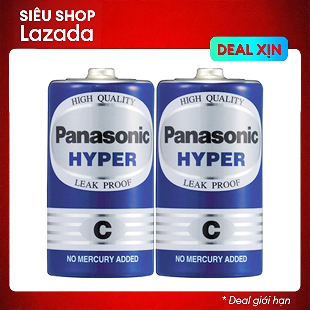 Bộ 2 pin c - panasonic r14ut