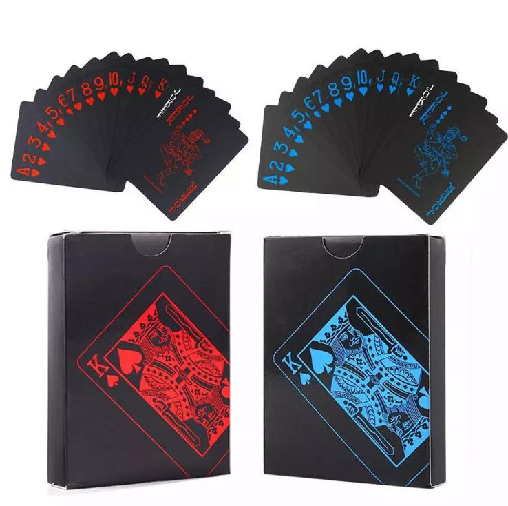 [HCM]Một bộ Bài Tây POKER Chất Liệu Nhựa PVC Chống Thấm Nước