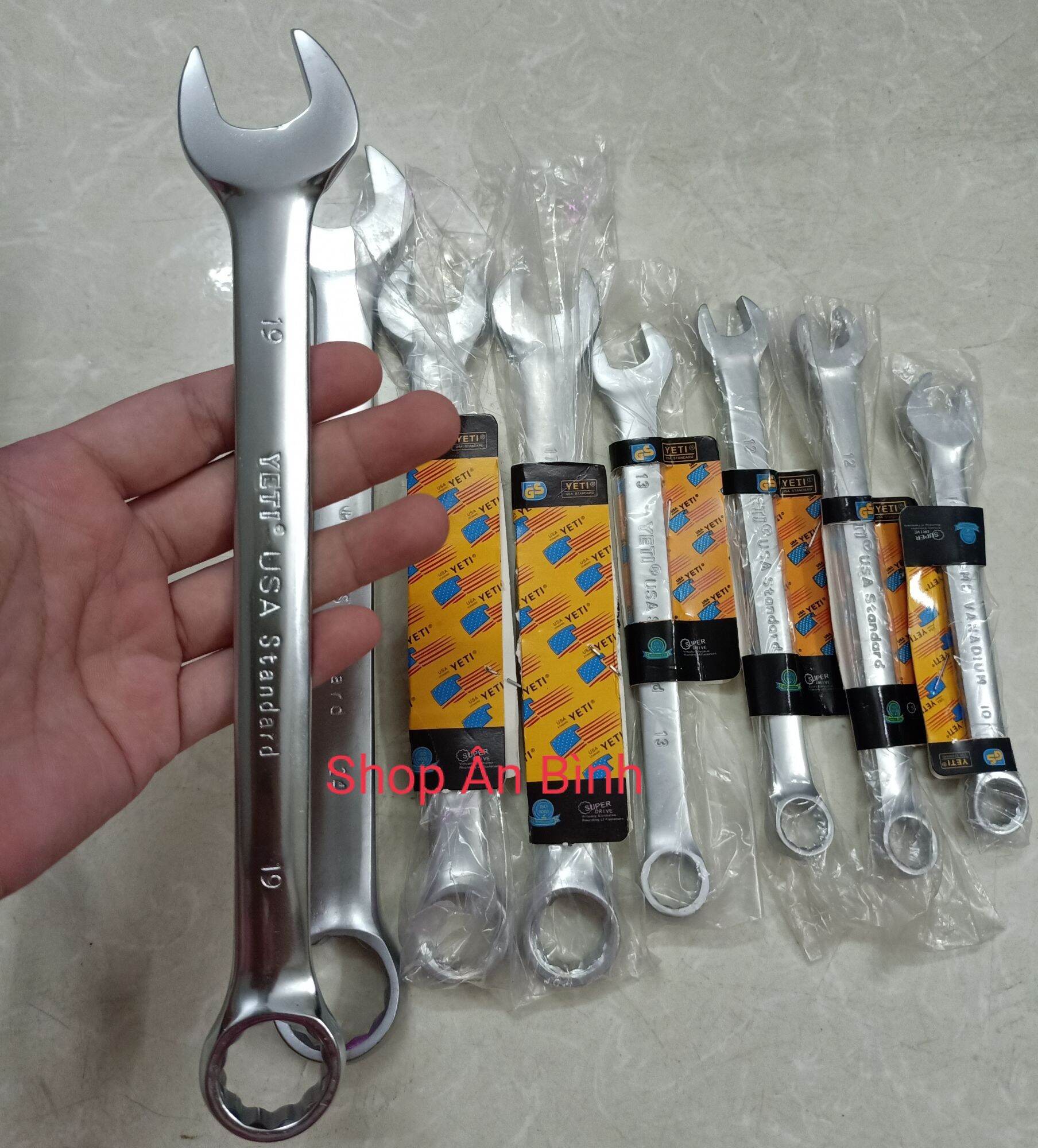 Vòng Miệng ( Cờ Lê ) Yeti Lẻ đủ size (có từ Size 6 đến size 24)