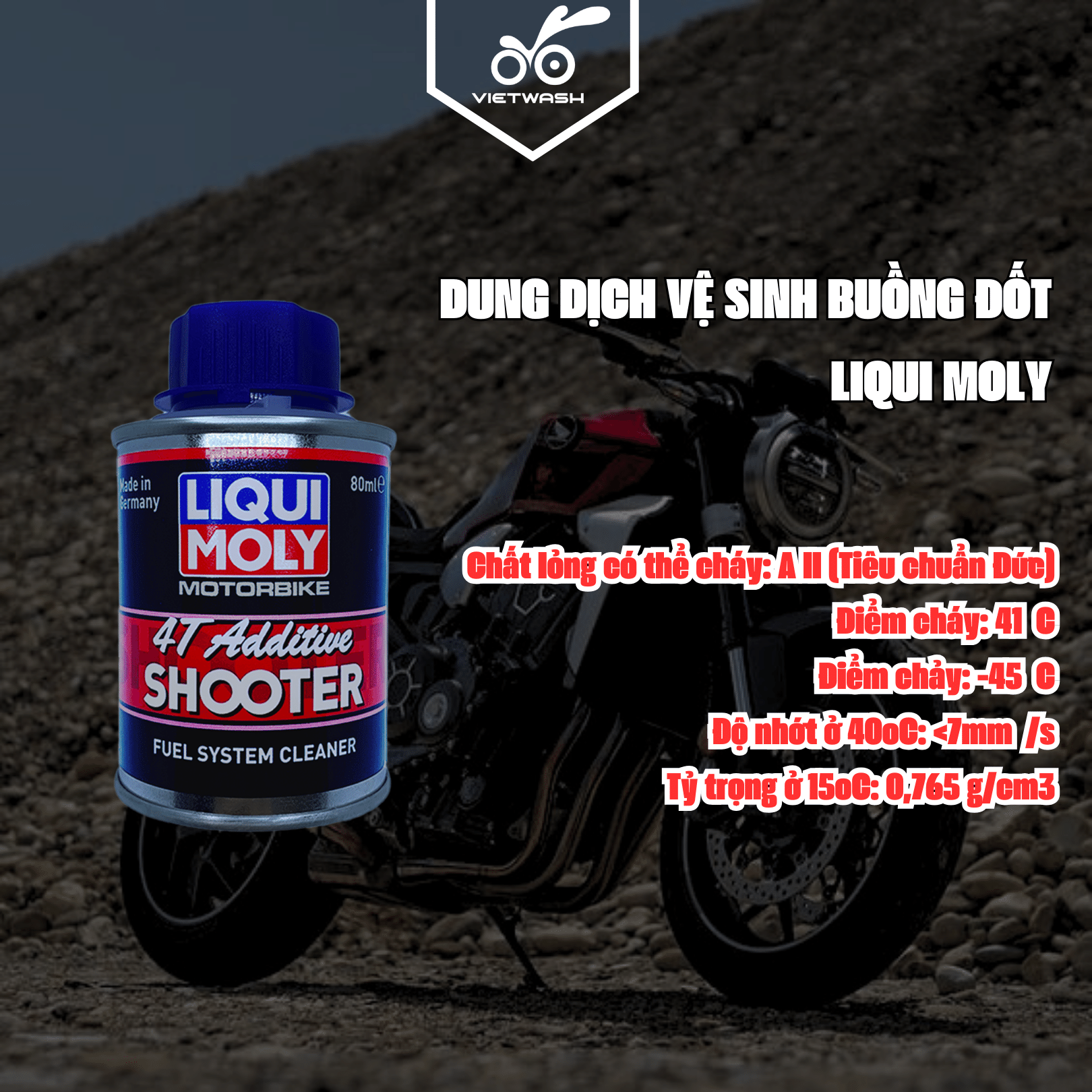 [LIQUI MOLY] Dung dịch vệ sinh buồng đốt Liqui Moly 80ml