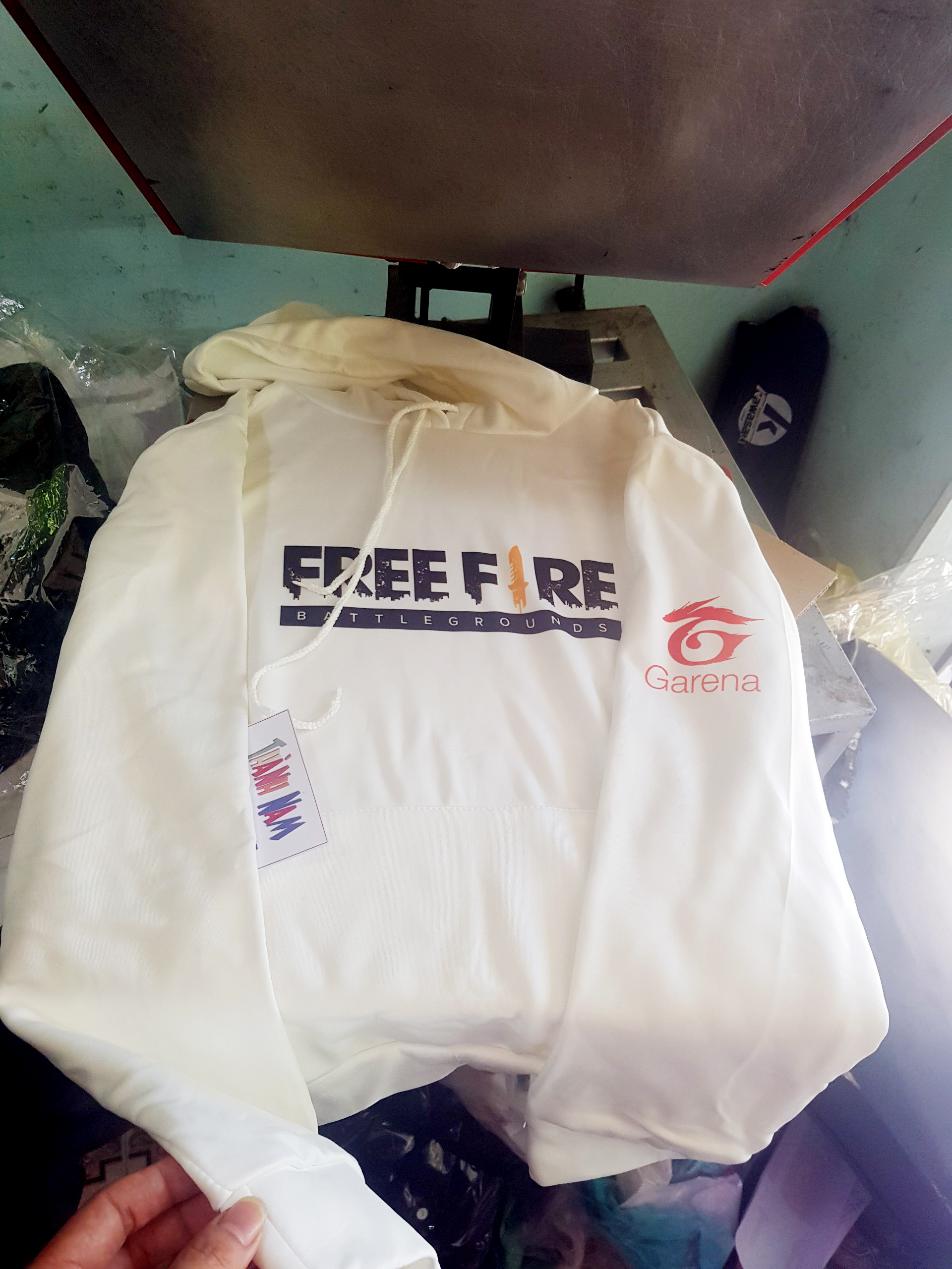 Áo game Free Fire, áo hoodie Free Fire