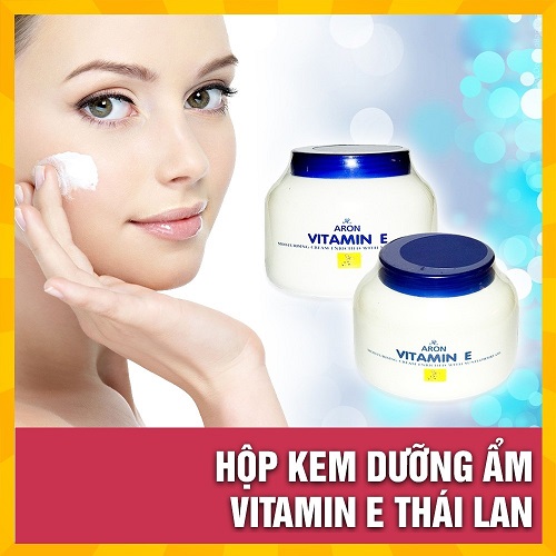 Kem Dưỡng Ẩm Vitamin E Thái Lan Chính Hãng 200g