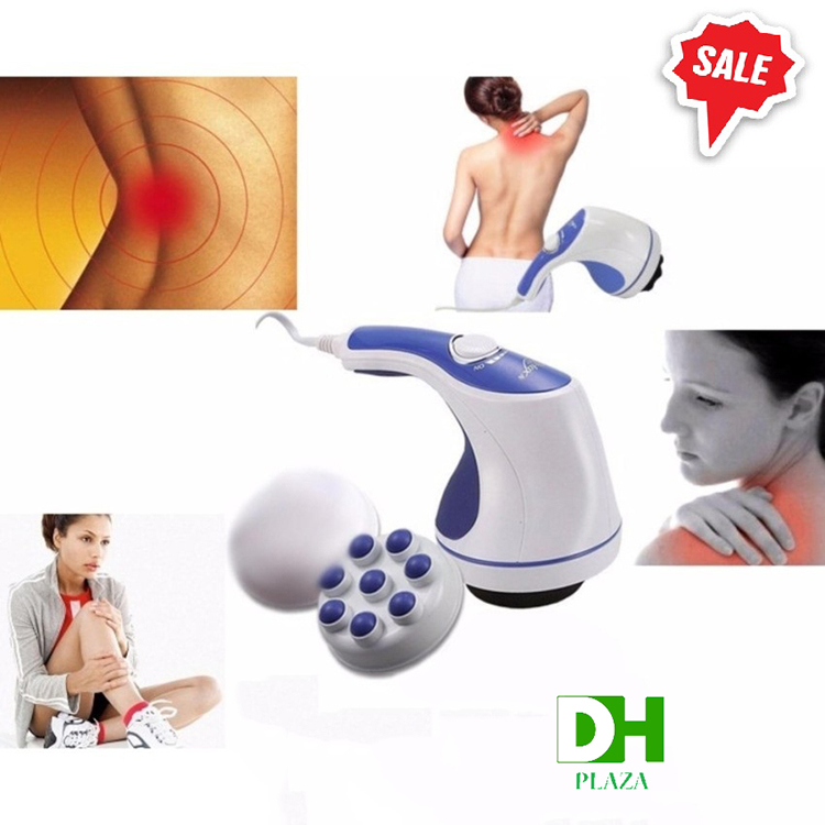 [HCM]Máy Massage cầm tay đánh tan mỡ bụng Relax Spin Tone (3 đầu massage)