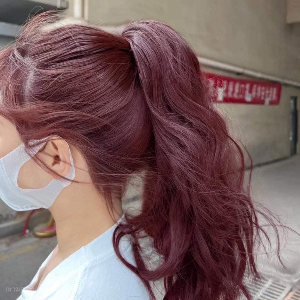 Dầu Gội Đổi Màu Tóc Sin Hair Đỏ Cherry 500ml