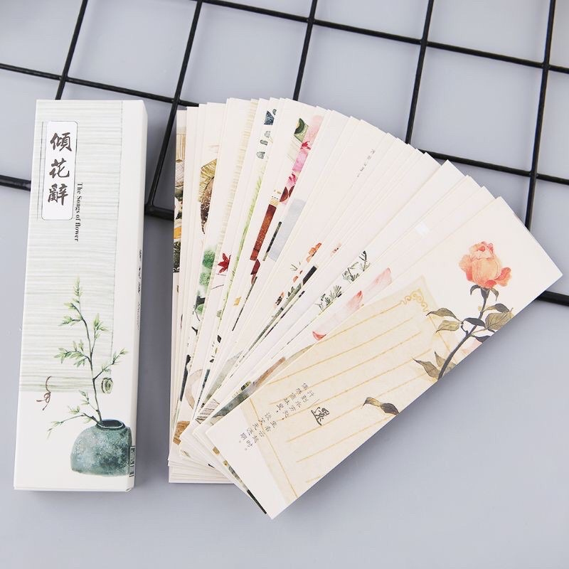 bookmark đánh dâu sách dễ thương bộ 10 cái