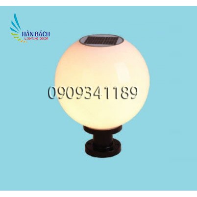 [HCM]Đèn trụ cổng đèn trụ cầu nhựa năng lượng mặt trời 25-30-40cm