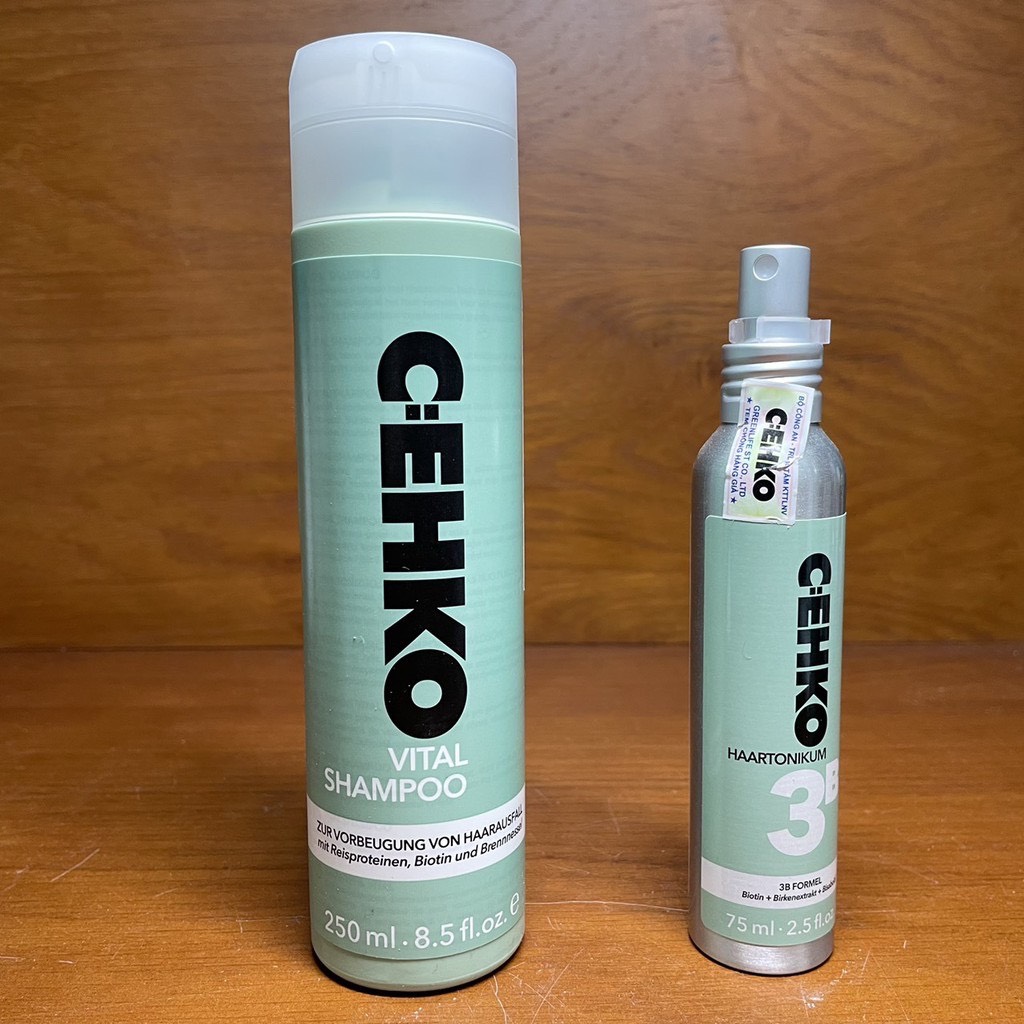 [HCM]Dầu Gội Chống Rụng Kích Thích Mọc Tóc Cehko 250ml