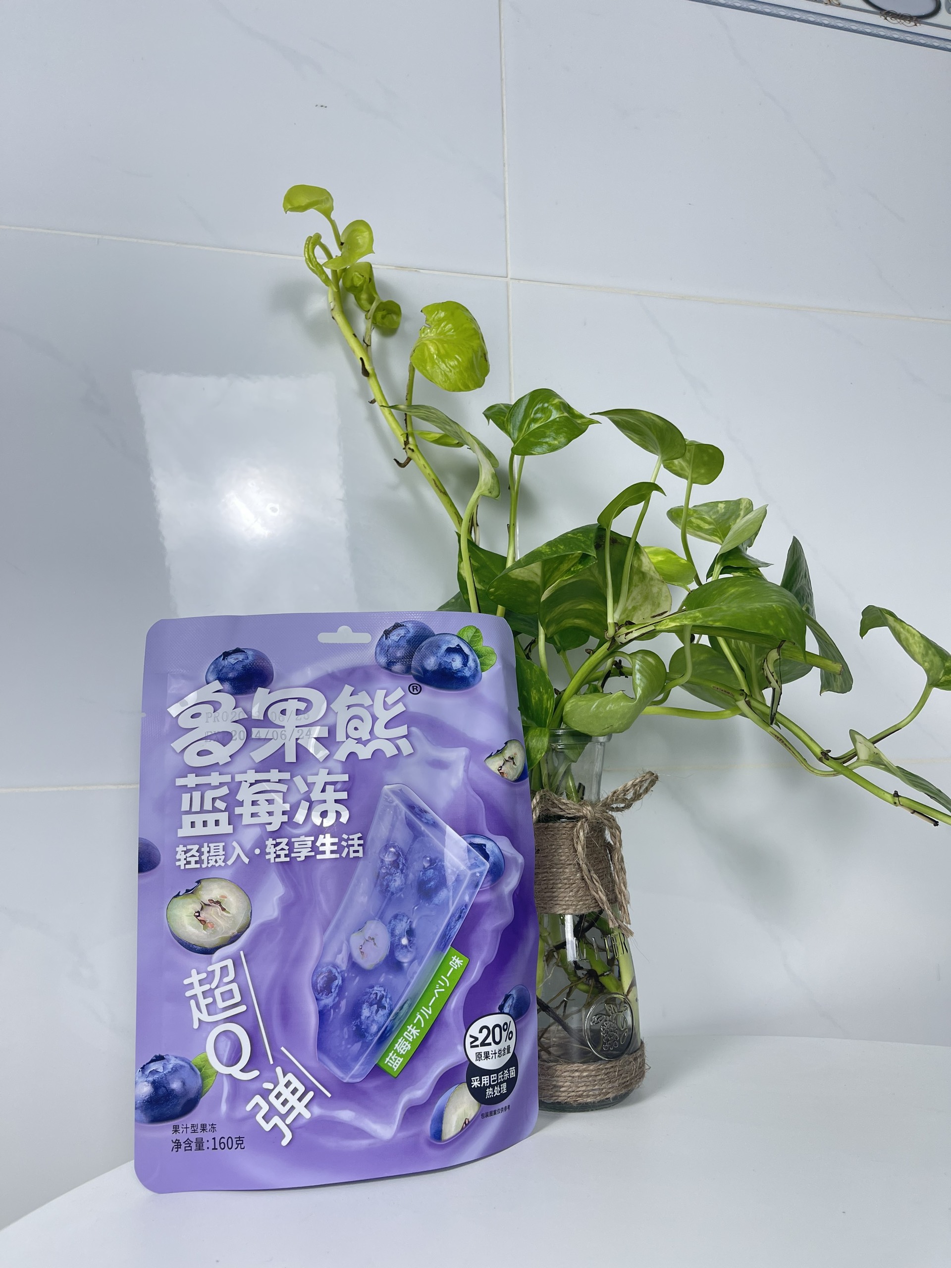 THẠCH TRÁI CÂY DAI DAI [BỊCH 160G/10 THANH]