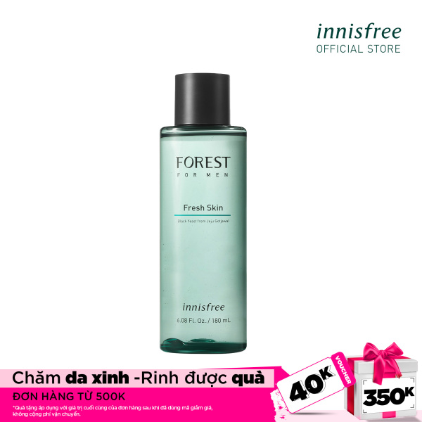 Nước cân bằng innisfree Forest for men Fresh Skin 180ml nhập khẩu