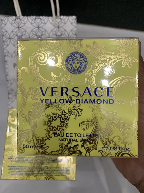 [HCM]Nước Hoa Versace Yellow Diamond Edt 50Ml Fullbox