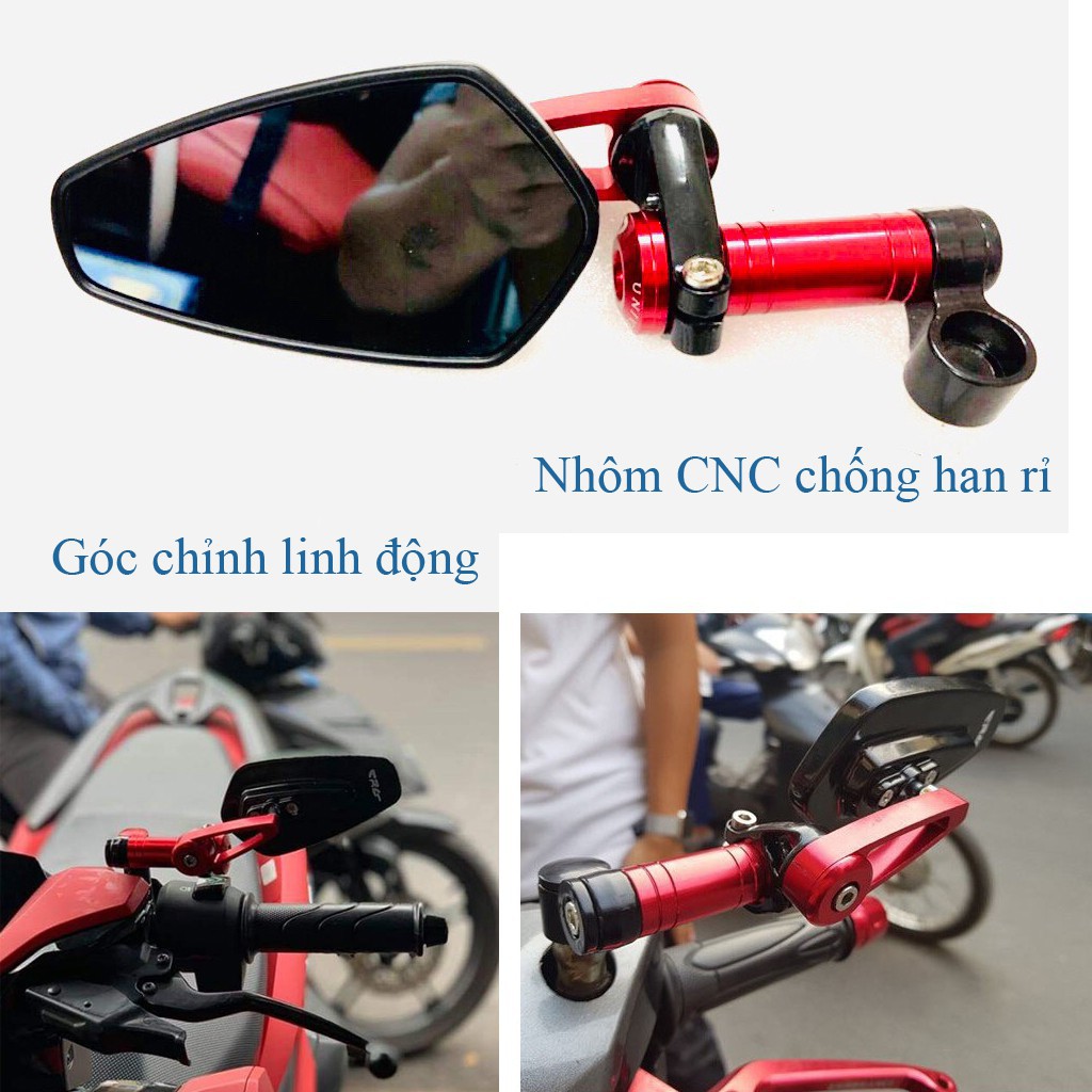 Gương xe máy wave winner exciter vision vario nvx - một cái - tanthanh 247