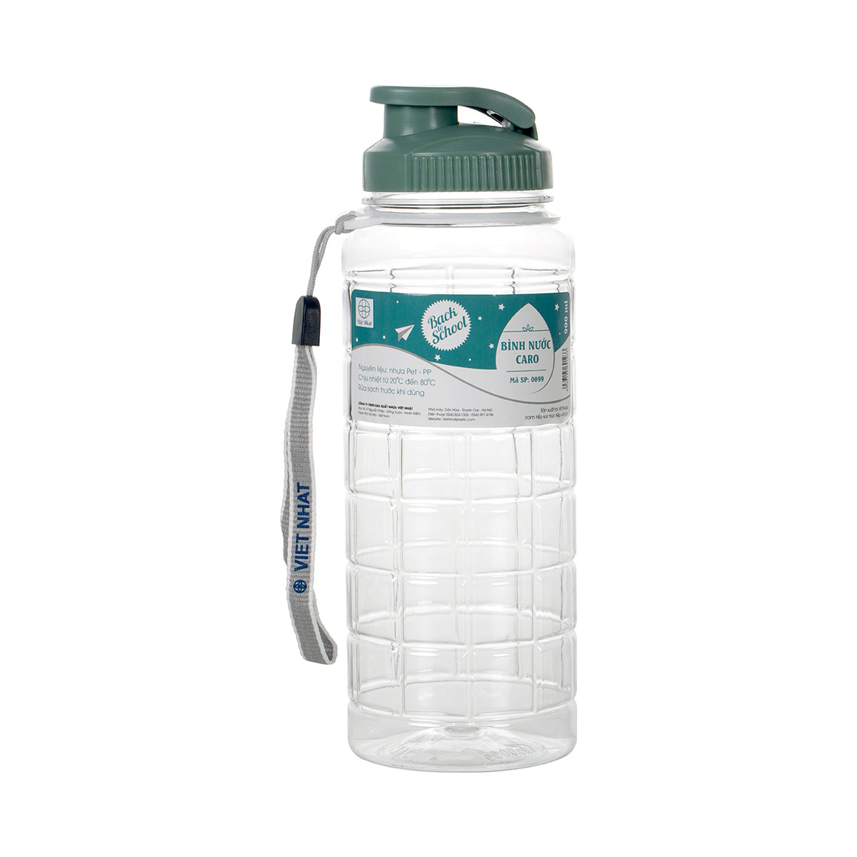 (Giá Tốt) BÌNH NƯỚC CARO VIỆT NHẬT 750ML - BÌNH ĐỰNG NƯỚC THỂ THAO