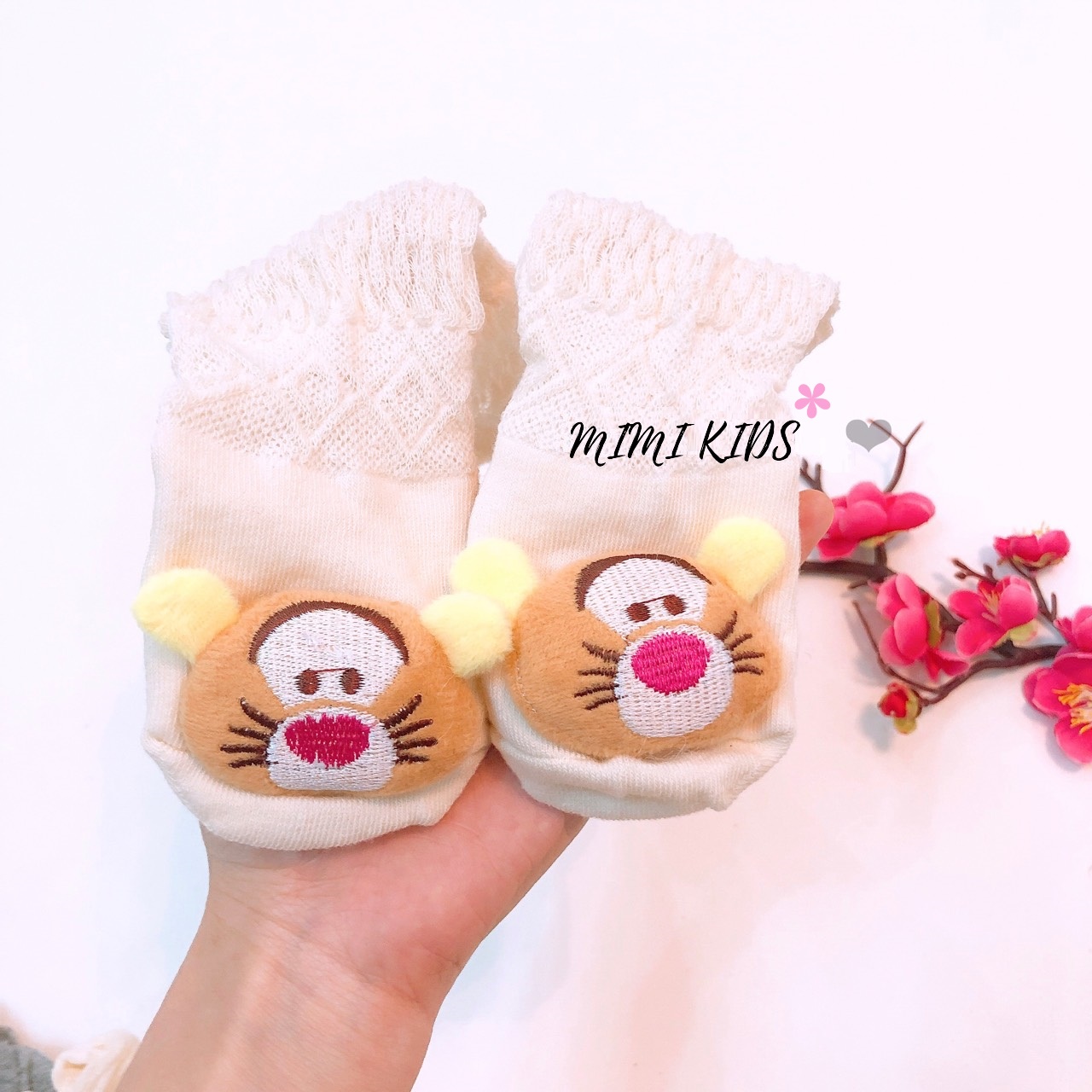Tất lưới đùi hình thú cho bé Mimi Kids (0-12m)