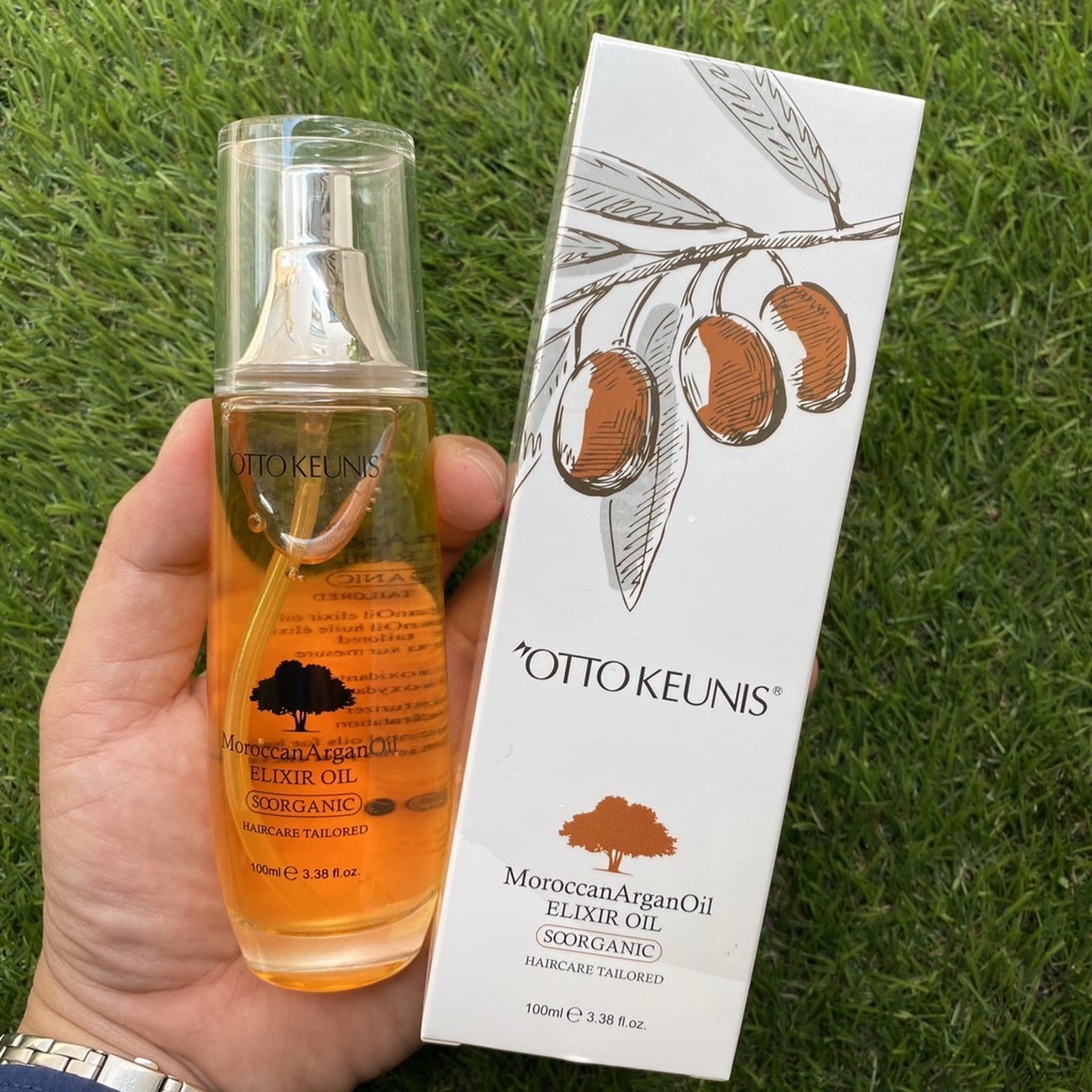 [HCM]Tinh dầu dưỡng tóc cao cấp Otto Keunis Moroccan Argan Oil Elixer 100ml
