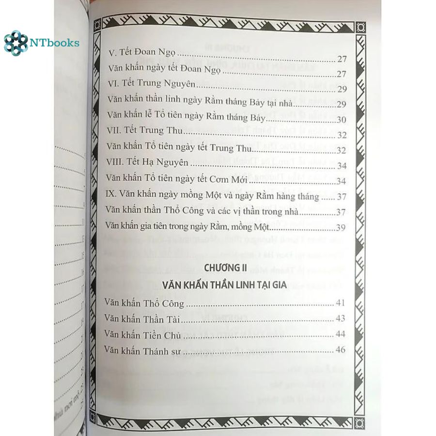 Sách Văn Khấn Nôm - NTbooks