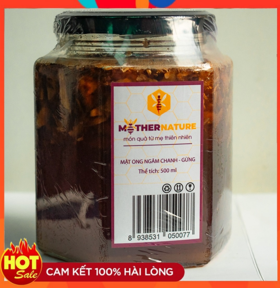 Mật Ong Chanh Gừng Mother Nature ( 500ml )