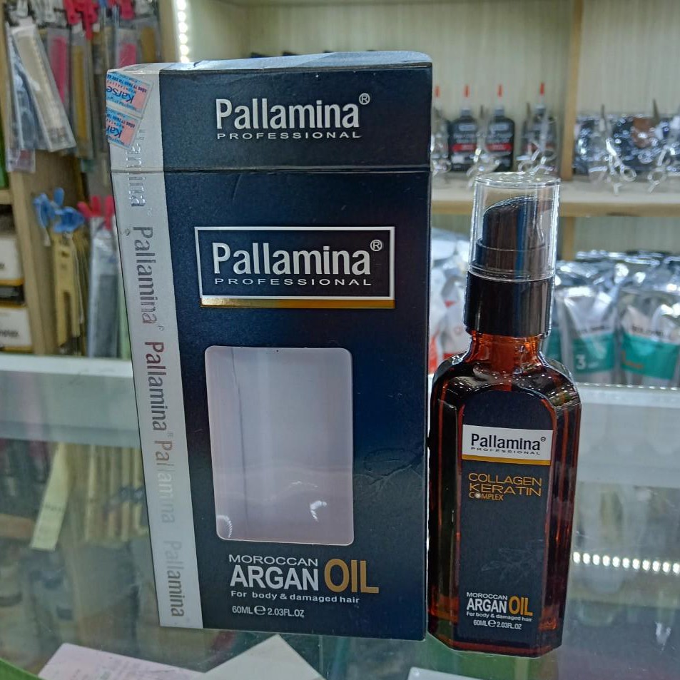 Tinh dầu dưỡng tóc PALLAMINA Collagen Keratin Complex 60ml