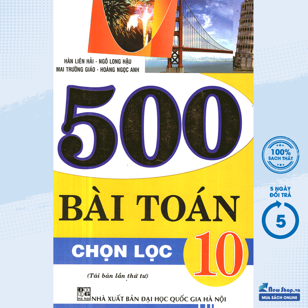 Sách tham khảo - 500 bài toán chọn lọc lớp 10 - newshop