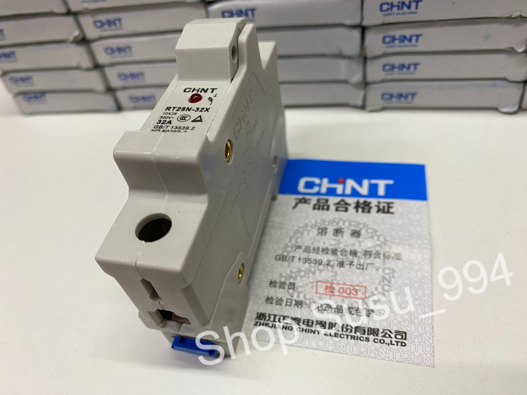 Đế cầu chì CHINT RT28-32X 1P ̣(hàng chính hãng Chint)