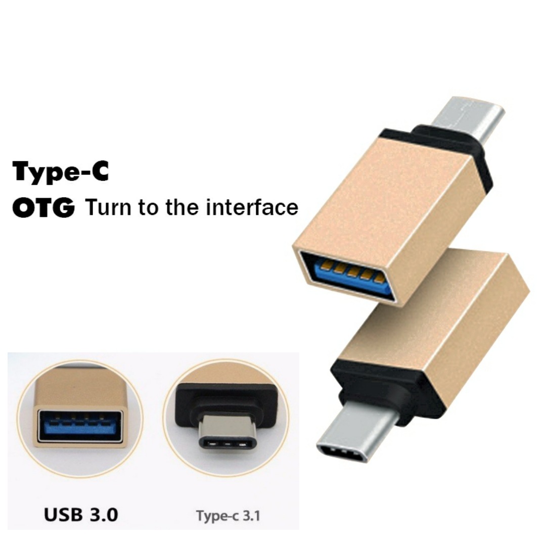 [HCM]Đầu chuyển đổi OTG từ cổng Micro/Type-C ra cổng USB 3.0 - VL