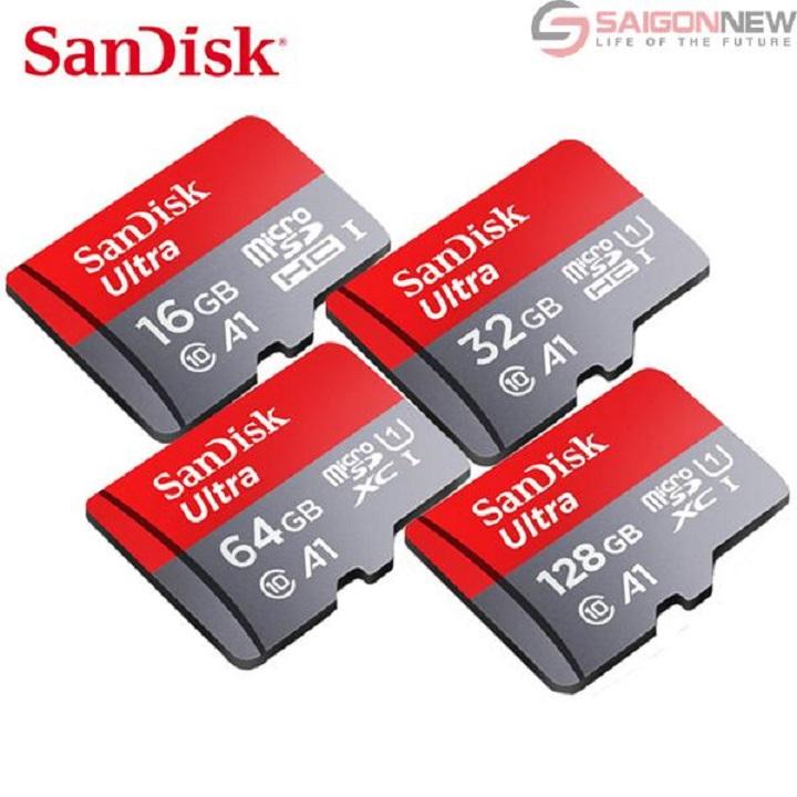 Sandisk uhs-i bộ nhớ bộ nhớ thẻ tf thẻ a1 32gb 100 mb/giây thẻ micro sd class 10
