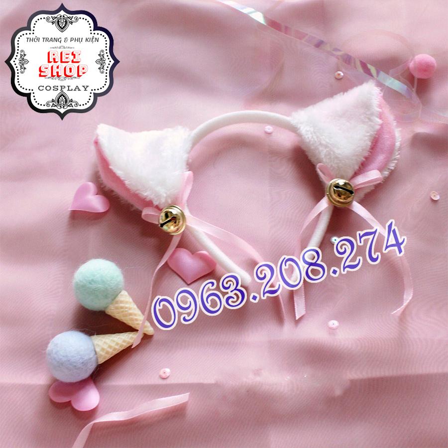 Tai Mèo Neko Cosplay Mèo Neko