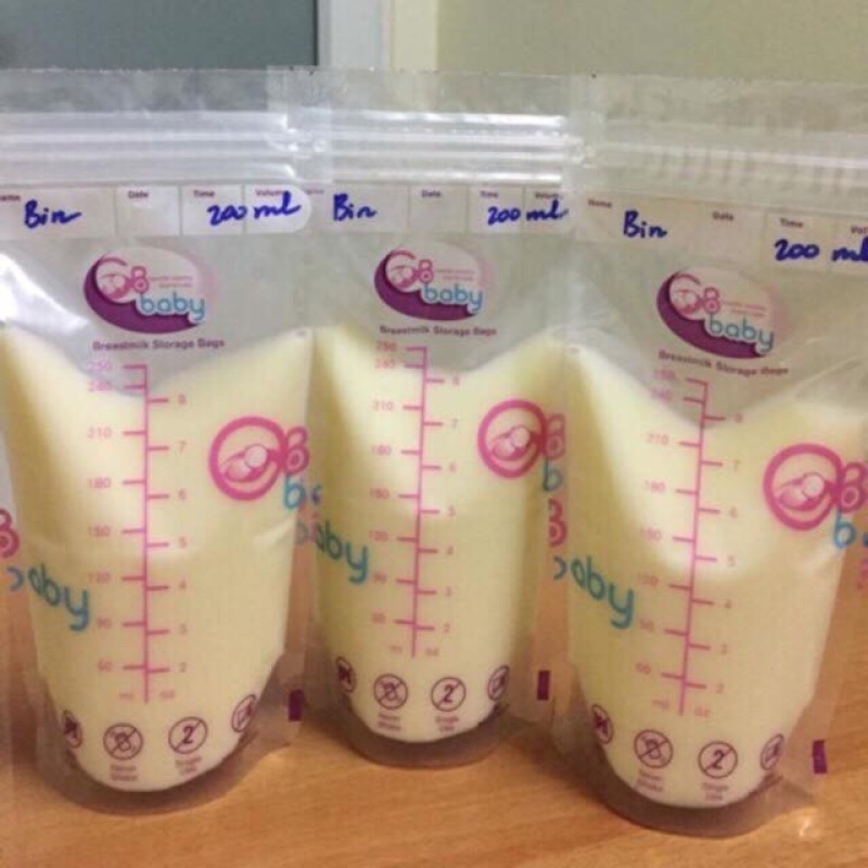 [Lấy mã giảm thêm 30%]Hộp 50 túi zip trữ sữa 250ml đã được tiệt trùng đảm bảo vệ sinh và an toàn cho bé