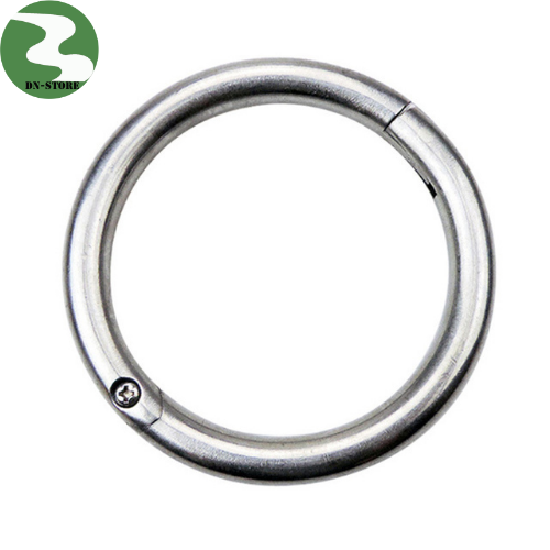 VÒNG XỎ MŨI BÒ - Thép Ko gỉ 7,5cm