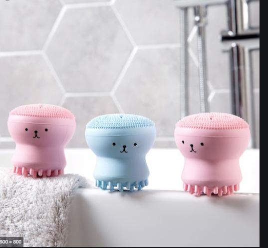 [HCM]Cọ Rửa Mặt Hình Bạch Tuột
