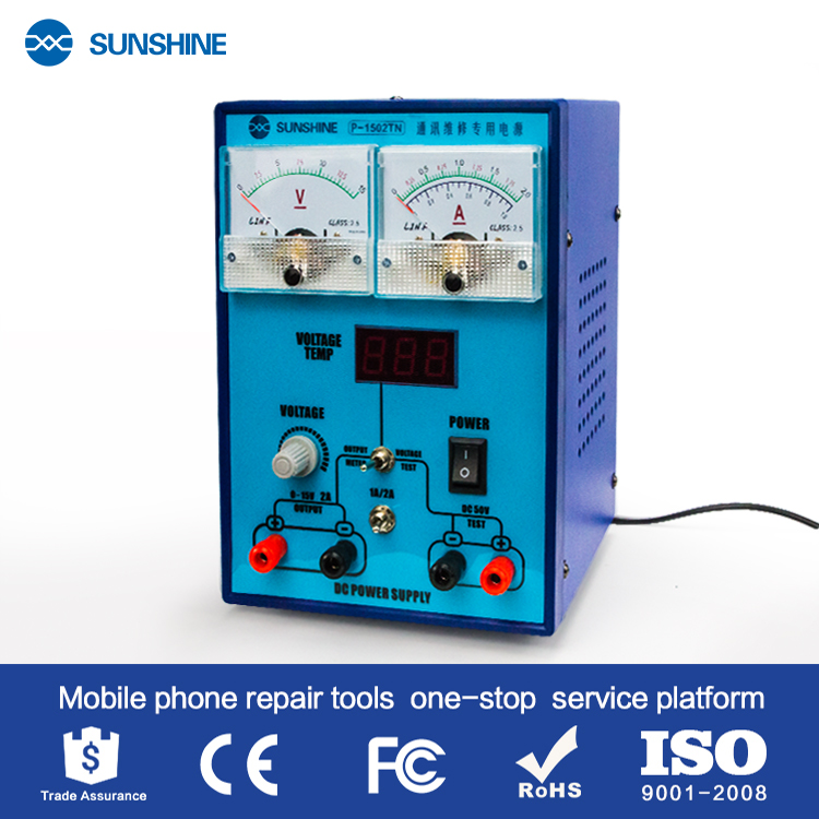 Máy cấp nguồn 2A-15V SUNSHINE P-1502TN