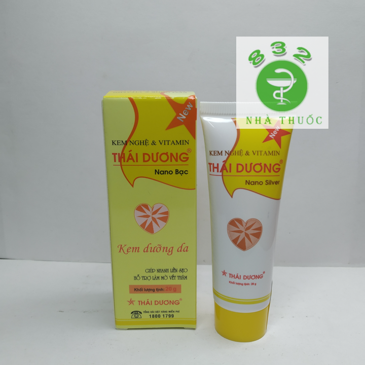 Kem nghệ và Vitamin Thái Dương 20G