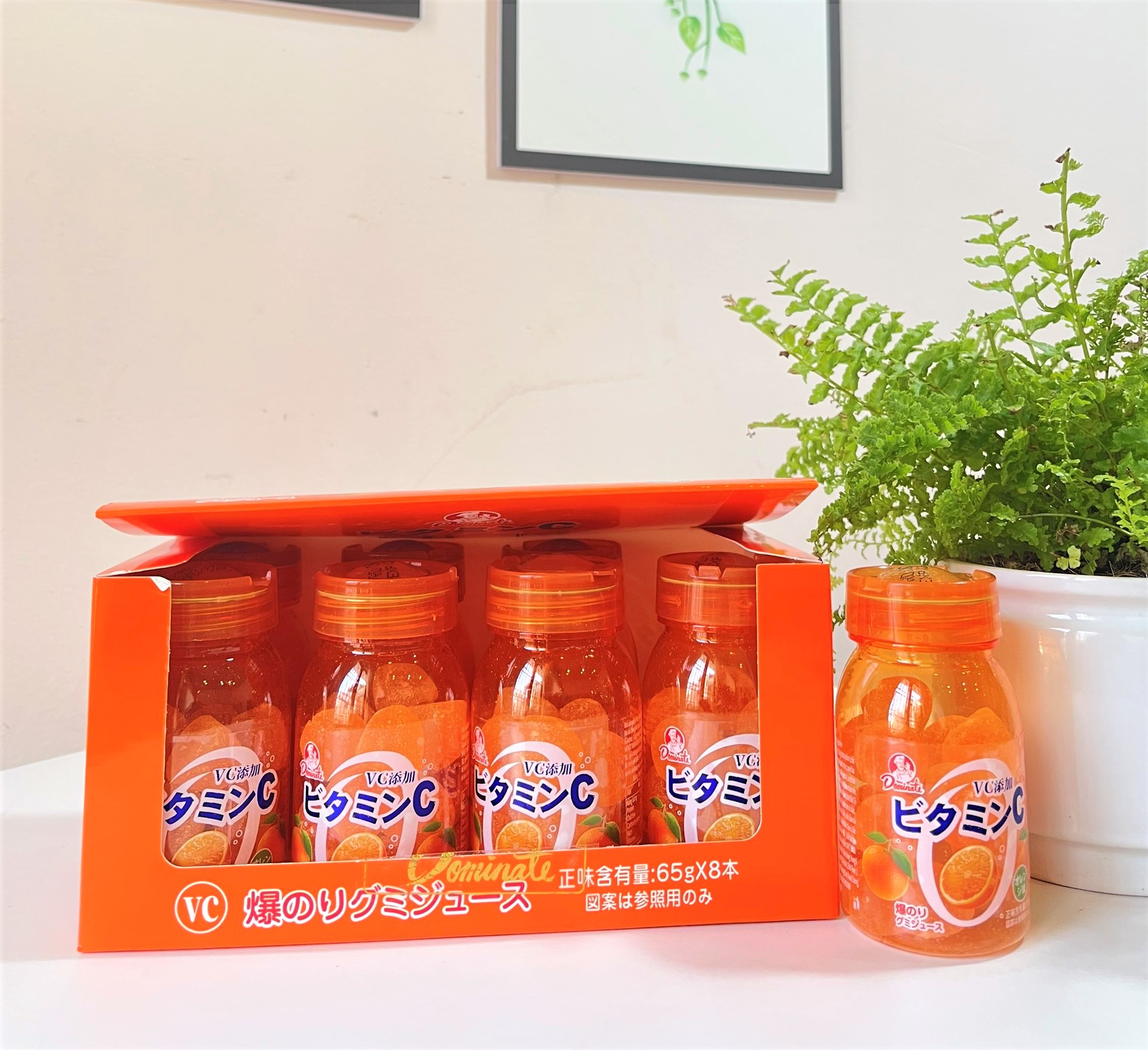 KẸO DẺO VITAMIN C NHÂN TRÁI CÂY