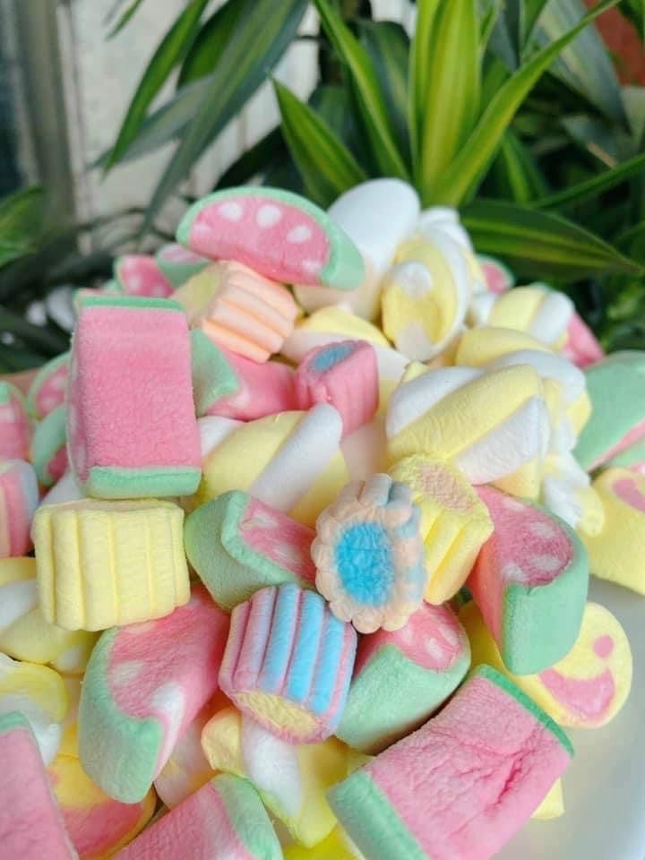 1kg Kẹo Bông Mashmallow Mix Vị