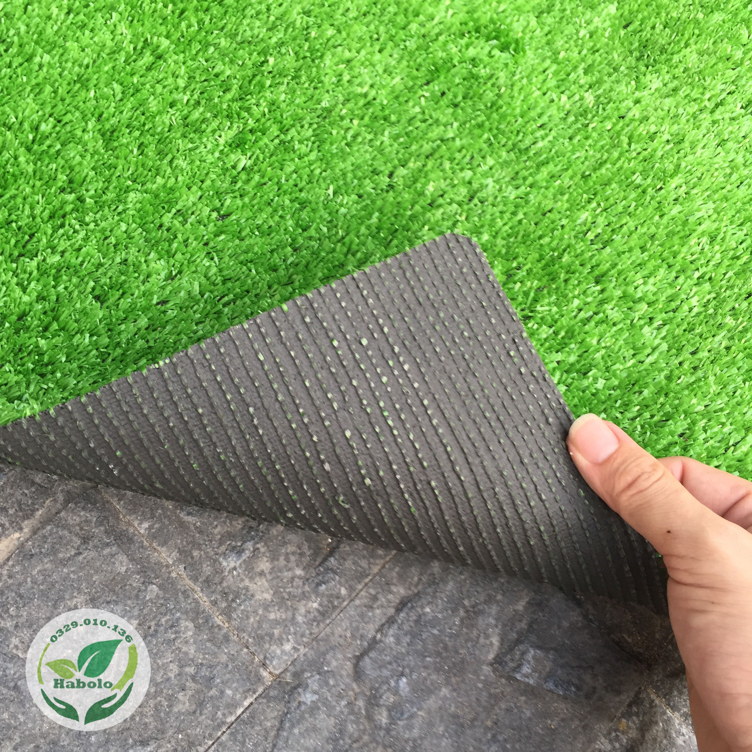 Thảm cỏ trang trí ban công chung cư kích thước [ 1m x 2m ]