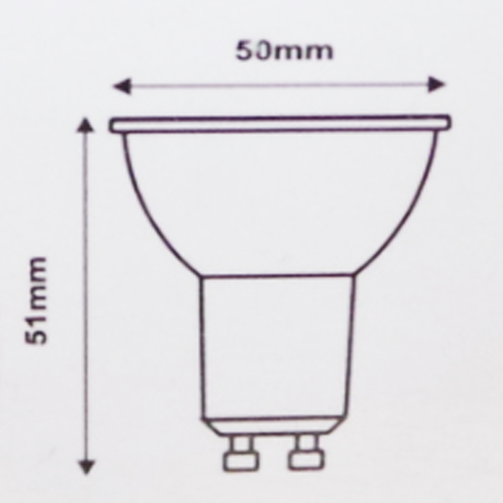 Led Búp GU10 8W