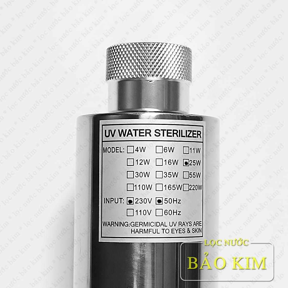 [HCM]Bộ đèn UV 25W dùng cho máy lọc nước