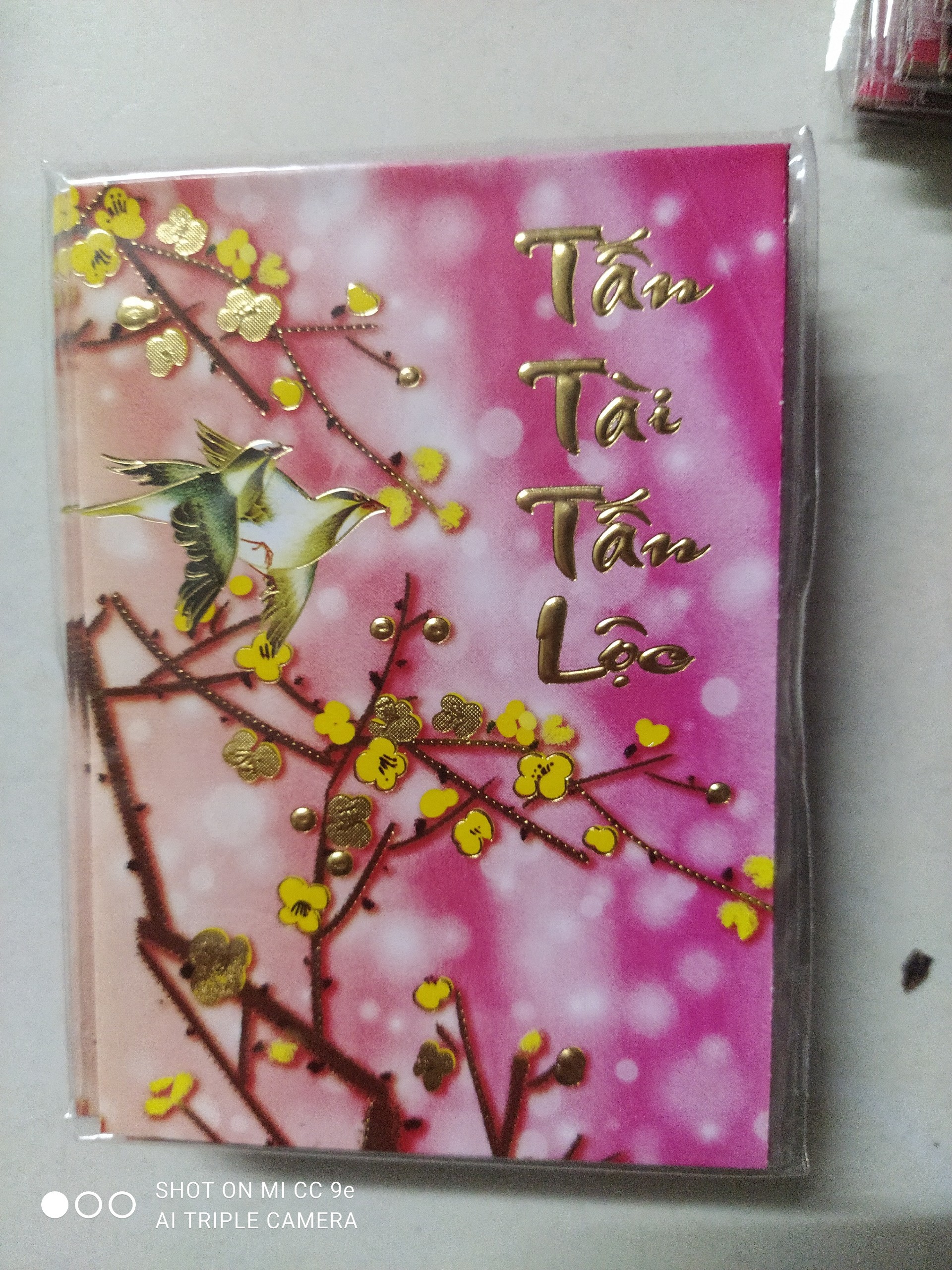 COMBO 30 BAO  LÌ XÌ NHỎ SIÊU ĐẸP (Kích thước 8X11cm) (6 bao/xấp, 30 bao là 5 xấp)