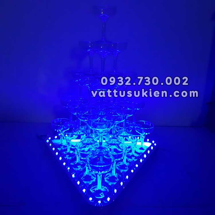 [HCM]【Chất Lượng】Tháp Ly Đám Cưới - Tháp Ly Tam Giác