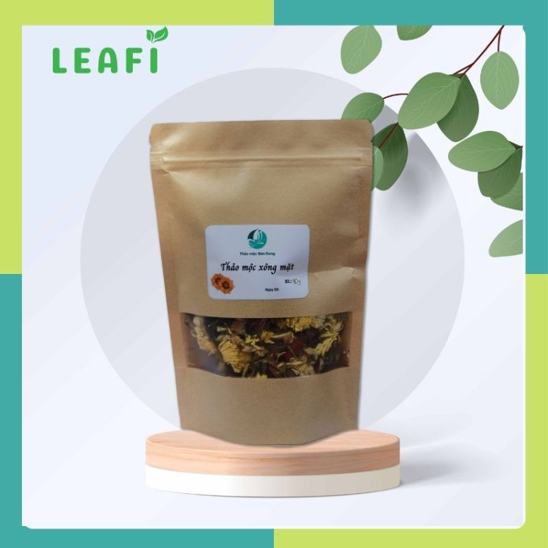 [Freeship] Thảo Mộc Xông Mặt Sơn Dung, Gói 50g dùng 15-20 lần, Thải Độc Thư Giãn Mềm Mịn Sạch Da giá rẻ