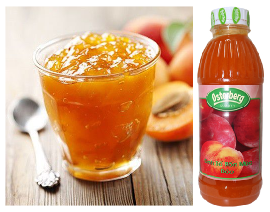 Sinh tố Osterberg Đào - Peach Smoothie 1L (Chai)