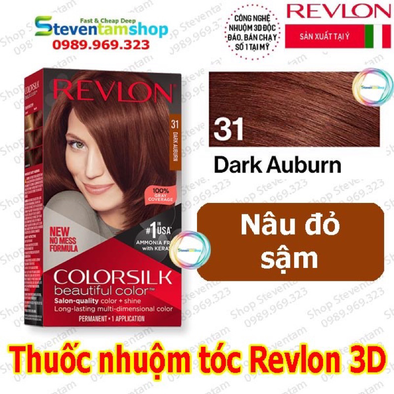 Thuốc nhuộm tóc Revlon của Mỹ đủ số